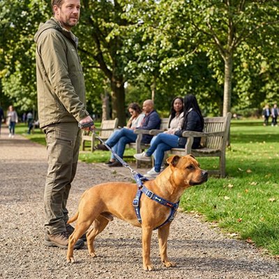 harnais traction chien anti traction