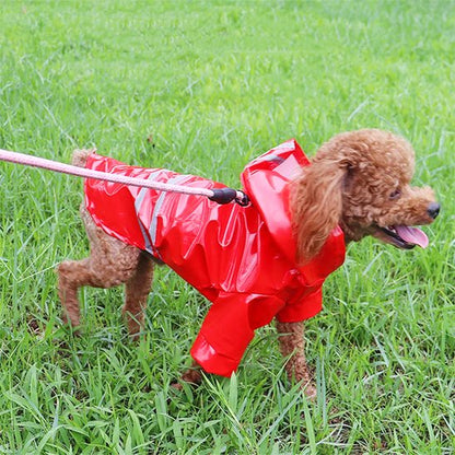 imperméable chien bandes réfléchissantes