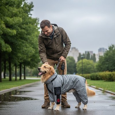 imperméable chien confort extérieur