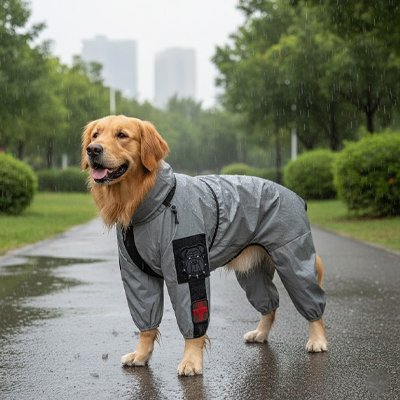 imperméable chien léger résistant pluie