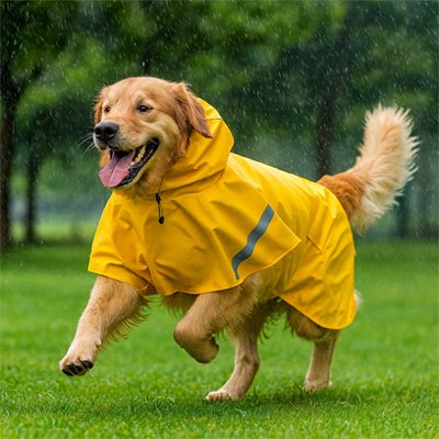 imperméable chien protection pluie