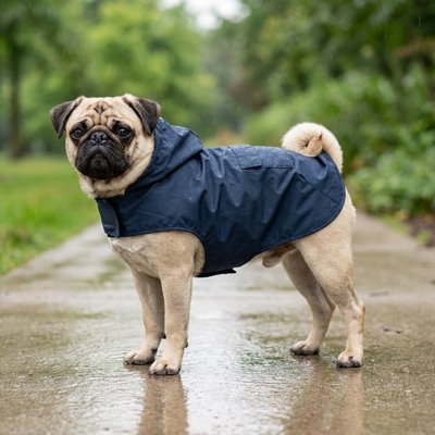 imperméable pour chien balade pluie
