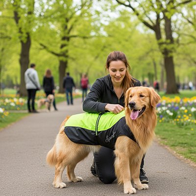 imperméable pour chien protection efficace contre pluie