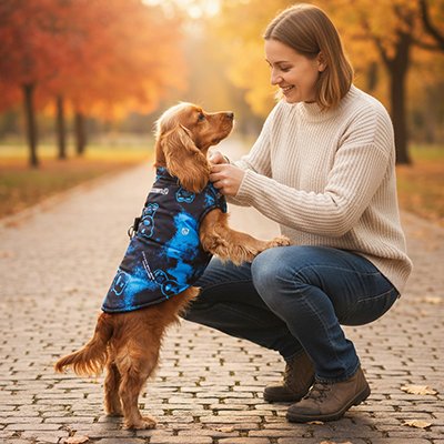 imperméables chiens tissu coupe vent imperméable