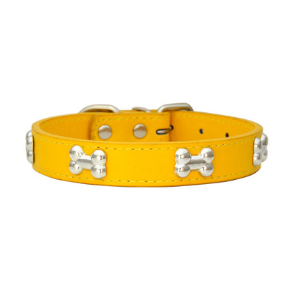 Collier cuir chien | Robuste & Confortable
