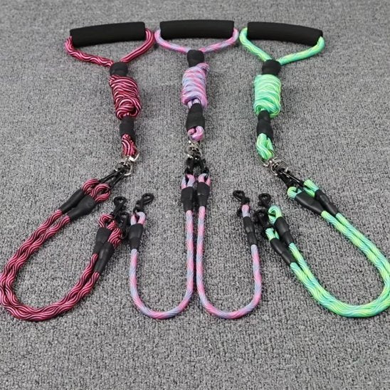 laisse double pour chien usage quotidien