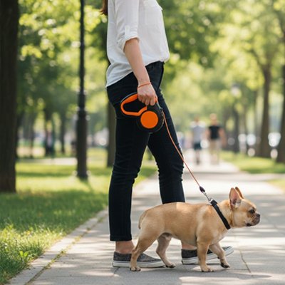 laisse pour chien enrouleur automatique pratique