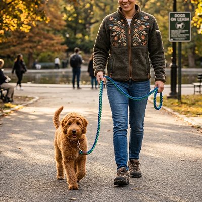 laisses pour chiens promenade quotidienne