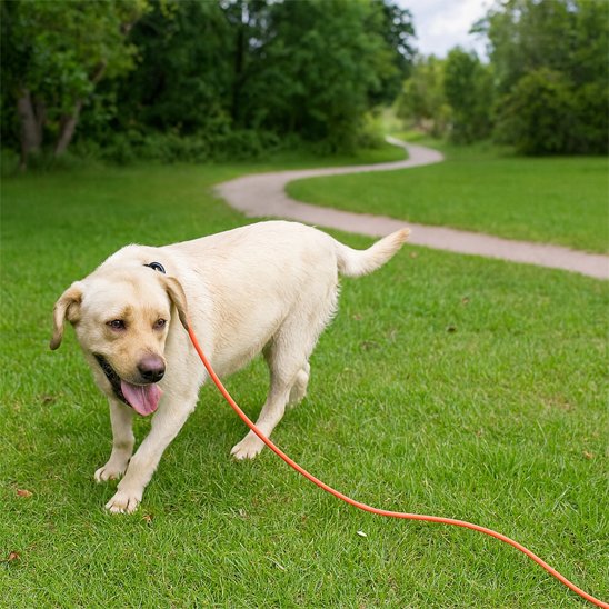 longe chiens sécurité extérieur