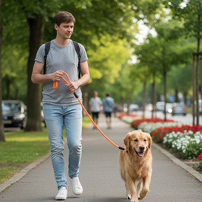 longe pour chien contrôle distance chien
