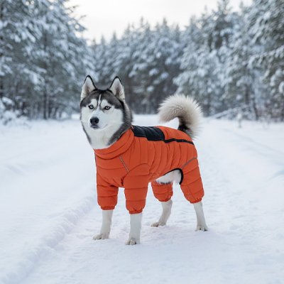 manteau chien chaud pour temps froid