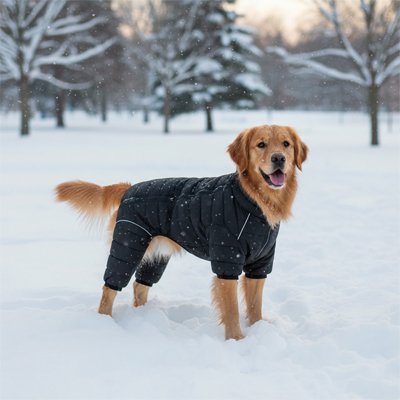 manteau chien confortable pour extérieur