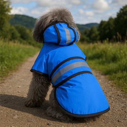 manteau chien imperméable sortie pluie