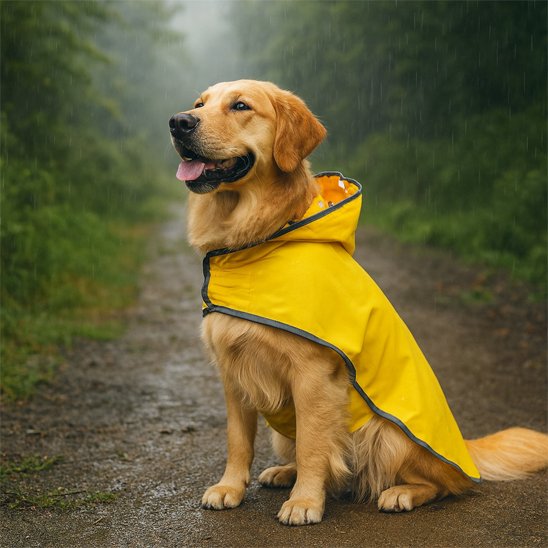 manteau imperméable chien ajustement pratique