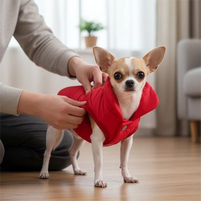 manteau pour petit chien chaud hiver
