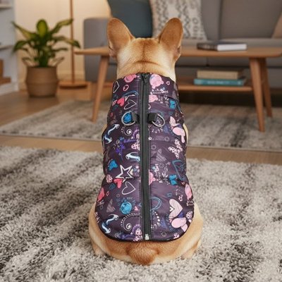 manteau pour petit chien matelasse chaud 