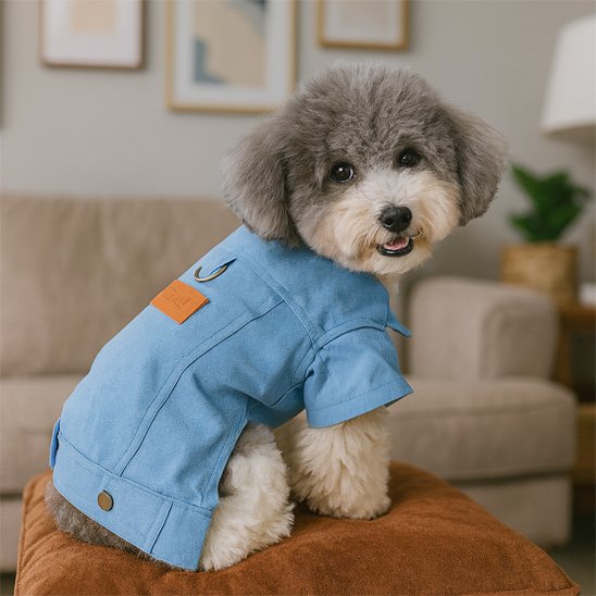 manteaux chien avec anneau pour laisse