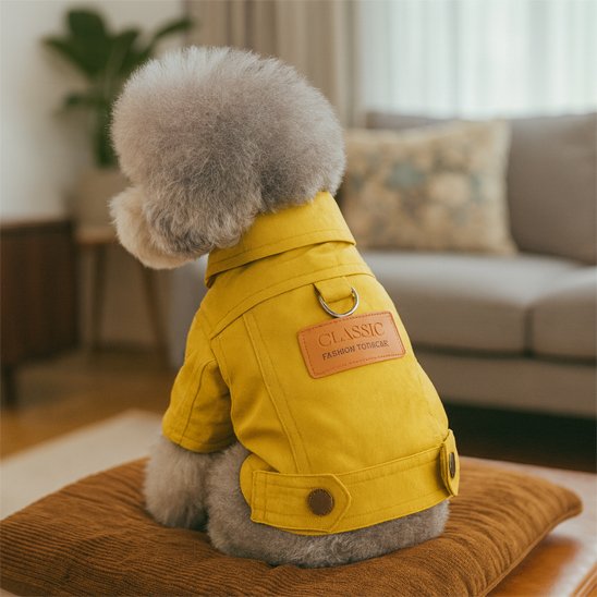 manteaux chien coutures soignées pour usage quotidien