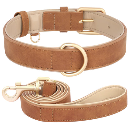 Collier pour chien cuir | Ajustable et Résistant