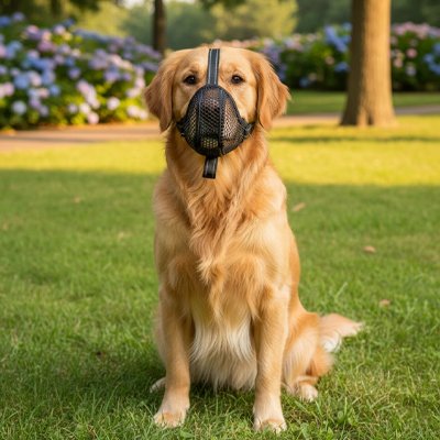 museliere chien maille respirante réglable