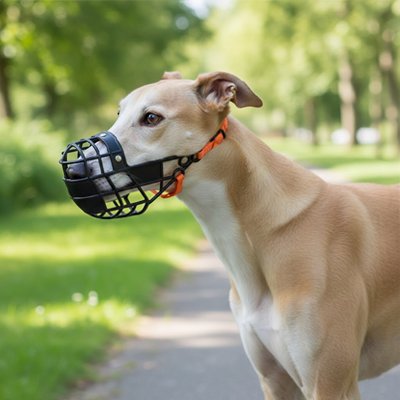 museliere chien respirante couverture complète