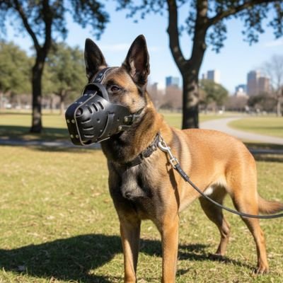 muselière pour chien ajustable confortable