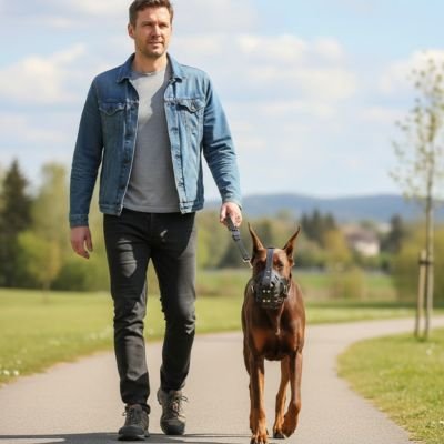 muselière pour chien anti morsure respirante