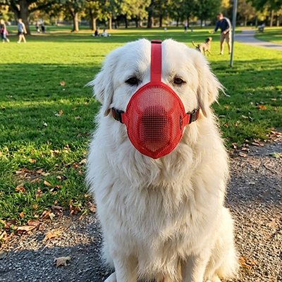 muselière pour chien légère ajustable
