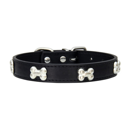 Collier cuir chien | Robuste & Confortable