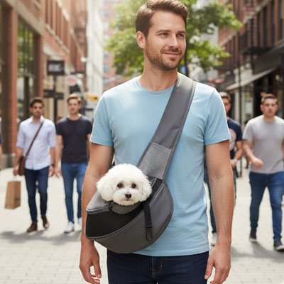 petit sac de transport pour chien léger portable