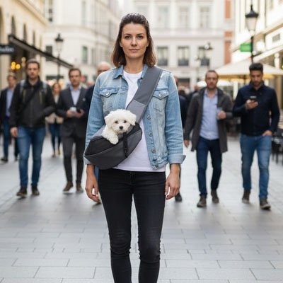 petit sac de transport pour chien sécurisé pratique