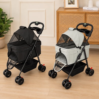 pousette chien pliable promenade confortable