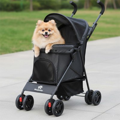 poussettes pour chiens avec bonnes roues