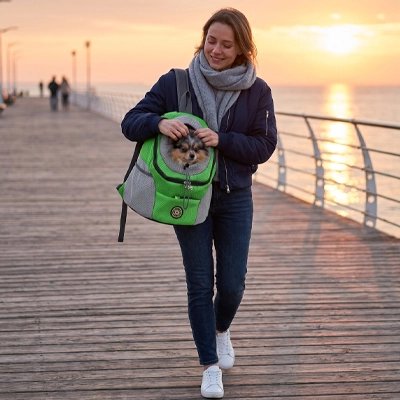 sac a dos chien randonnée pratique