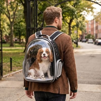 sac a dos pour chien transport confortable