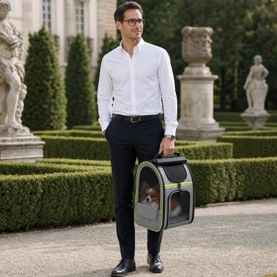 sac à dos pour chiens spacieux transport confortable