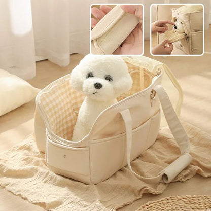 sac de transport chien confort voyage