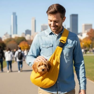 sac de transport chien léger usage quotidien