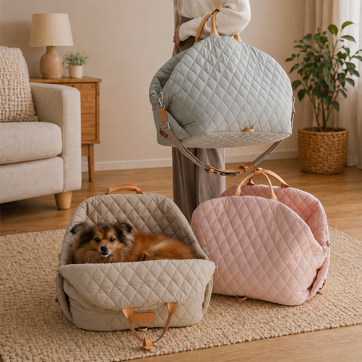 sac de transport de chien portable voyage promenade