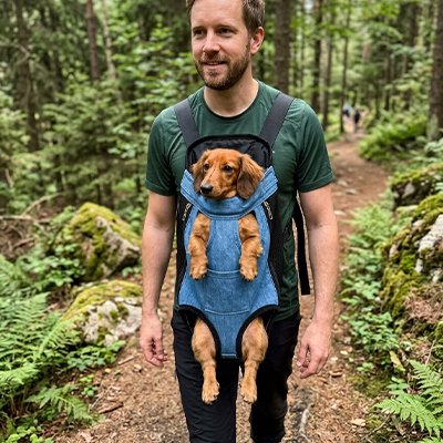 sac de transport de chien randonnée confort