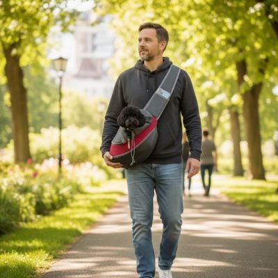 sac de transport petit chien confort respirant