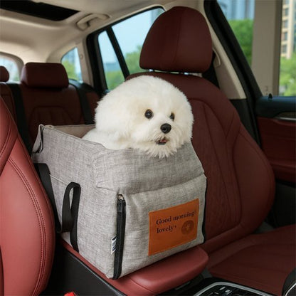petit chien dans un Sac de Transport pour Chien en voiture 