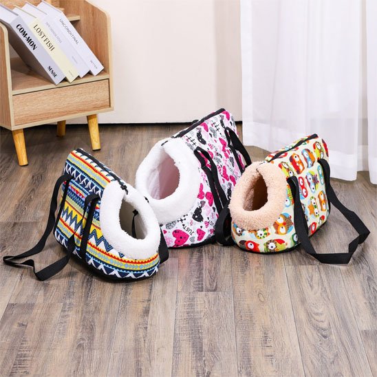 sac de transport pour chien fermeture zip 