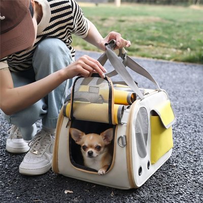 sac de transport pour petit chien confort respirant