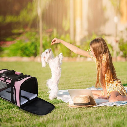 sac pour chien transport ergonomique maille