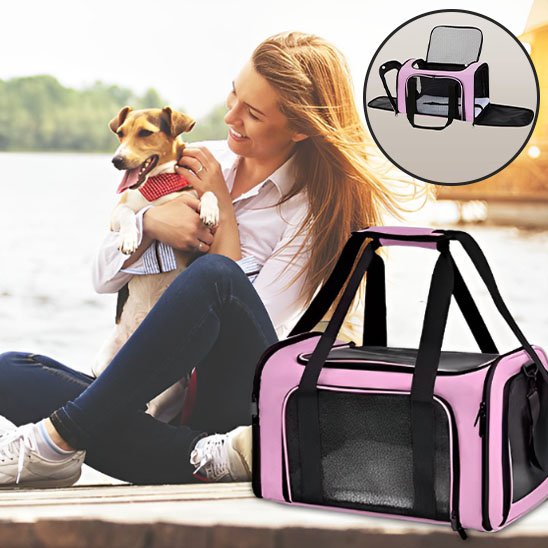 sac pour chien transport léger pliable