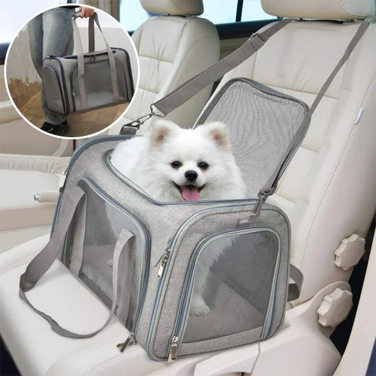 sac pour chien transport pratique voyage