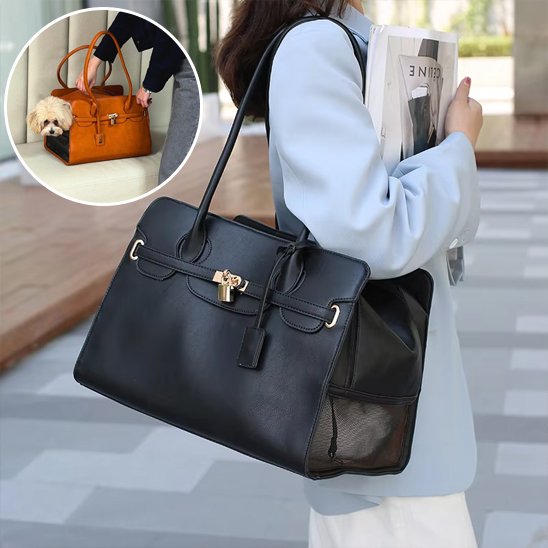 sac pour transporter chien filet aéré