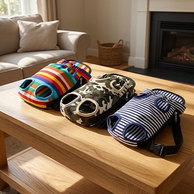 sac pour transporter un chien avec maille respirante