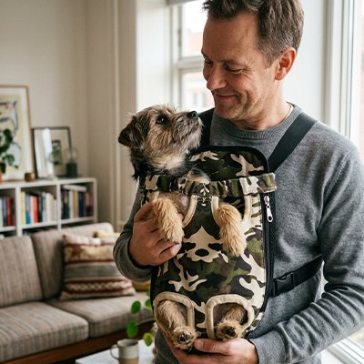 sac pour transporter un chien confortable pour voyage